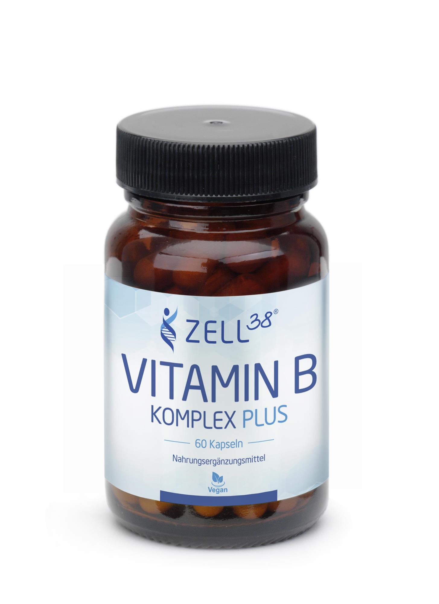 Vitamin B Komplex, 60 Kapseln Vitamin B Komplex, 60 Kapseln